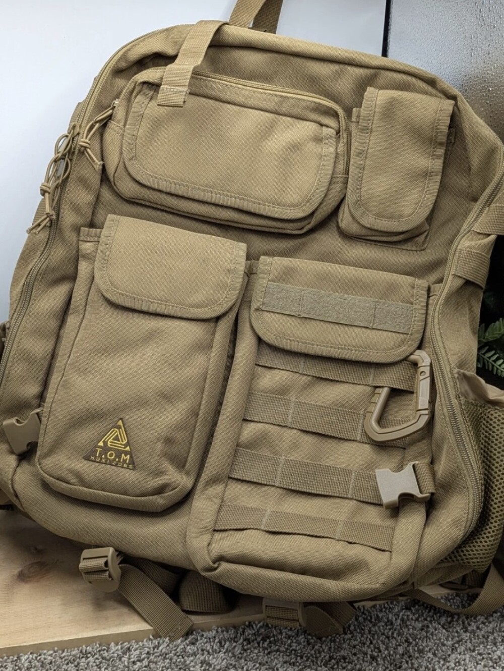 T.O.M. Horizon Sling Diaper Bag For Dad Travel Hiking